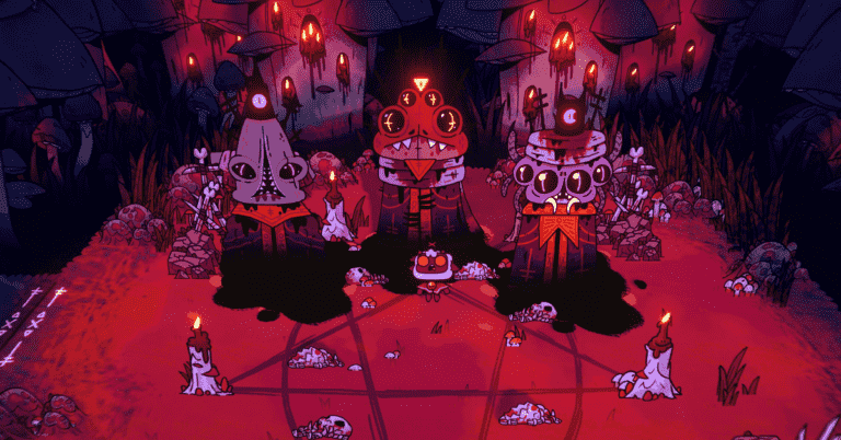 Revue de Cult of the Lamb : Animal Crossing rencontre Dante's Inferno
