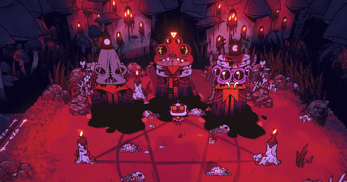 Revue de Cult of the Lamb : Animal Crossing rencontre Dante's Inferno
