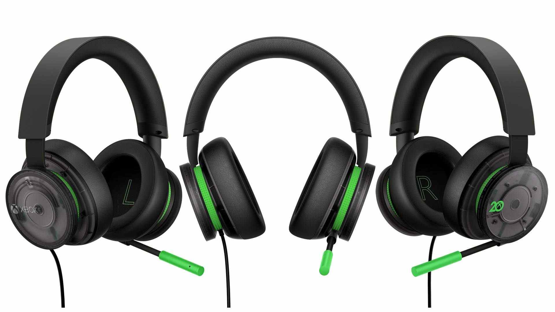 Casque stéréo Xbox édition 20e anniversaire