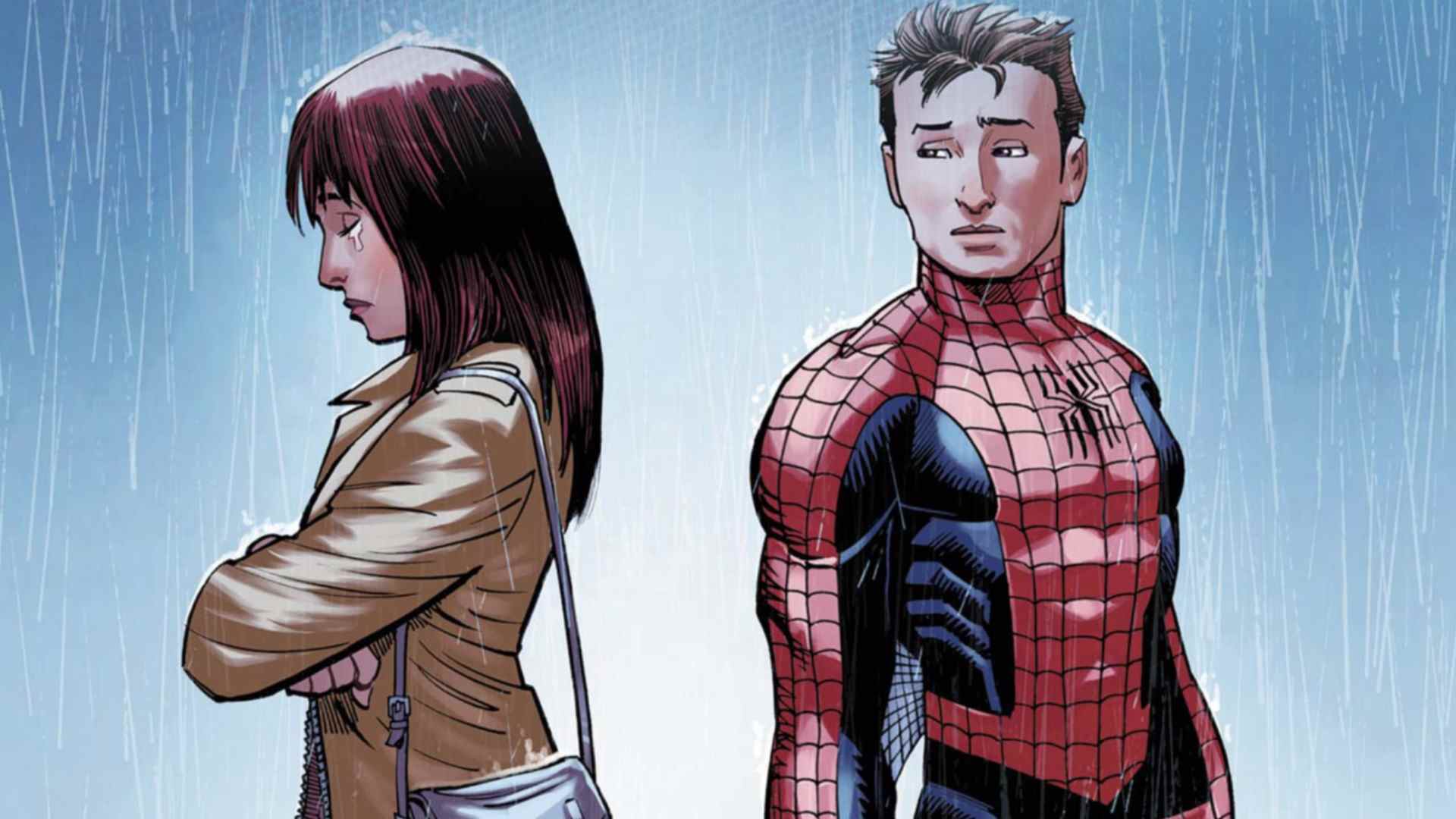 Peter Parker et Mary Jane Watson dans les bandes dessinées