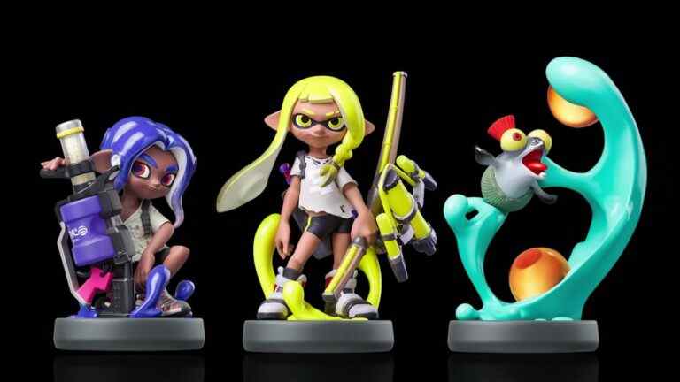 Nouvel amiibo Splatoon 3 révélé, y compris Inkling, Octoling et Smallfry
