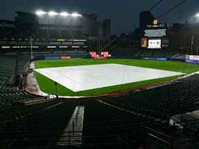 Le match entre les Orioles de Baltimore et les Blue Jays de Toronto a été reporté en raison du mauvais temps à Oriole Park à Camden Yards.