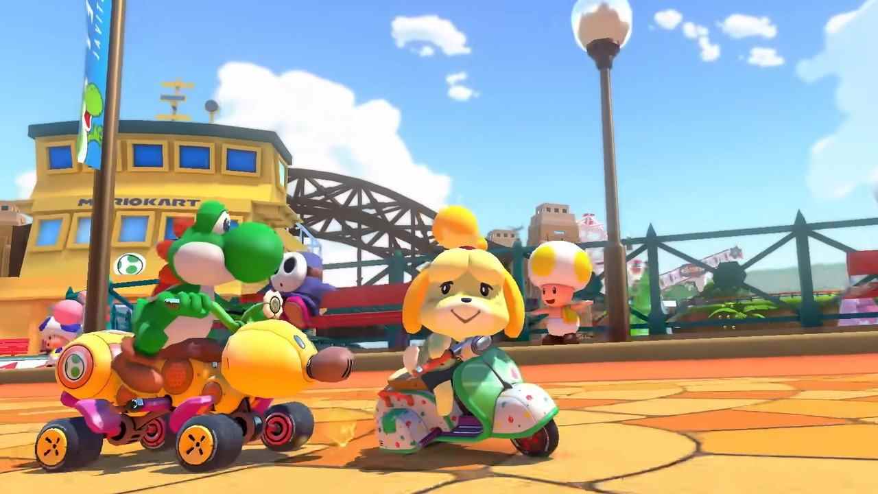 Vidéo : Nouveau Mario Kart 8 Deluxe Commercial Highlights Mario Kart Tour DLC Tracks
