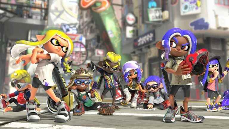 Les joueurs de Splatoon 2 recevront des "bonus de sauvegarde de données" dans Splatoon 3
