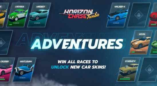 La mise à jour 2.5 d'Horizon Chase Turbo ajoute le mode Aventures