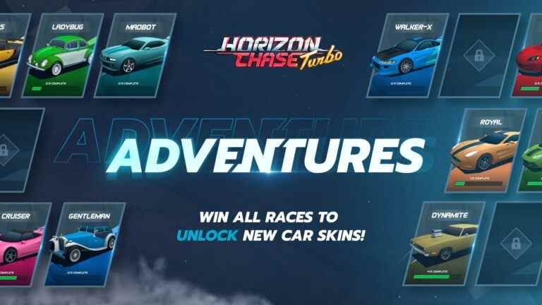 La mise à jour 2.5 d'Horizon Chase Turbo ajoute le mode Aventures
