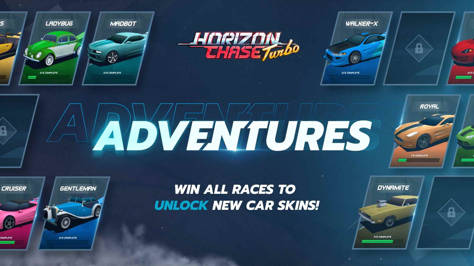 La mise à jour 2.5 d'Horizon Chase Turbo ajoute le mode Aventures
