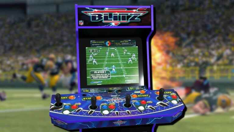 NFL Blitz revient dans un nouveau package passionnant via Arcade1Up - mais la ligue doit vraiment se remettre d'elle-même

