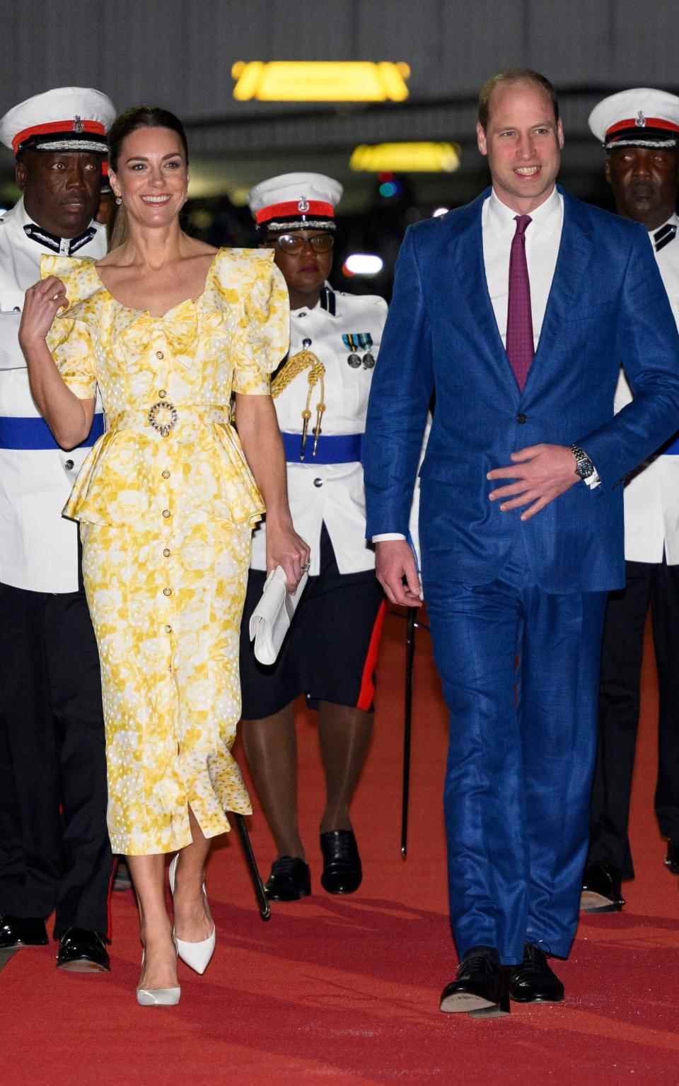 Les détails spectaculaires de la robe Bahamas de Kate ont ajouté un avantage - Pool/Samir Hussein 