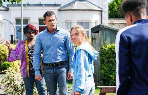 kim fox, jack branning, amy mitchell, eastenders