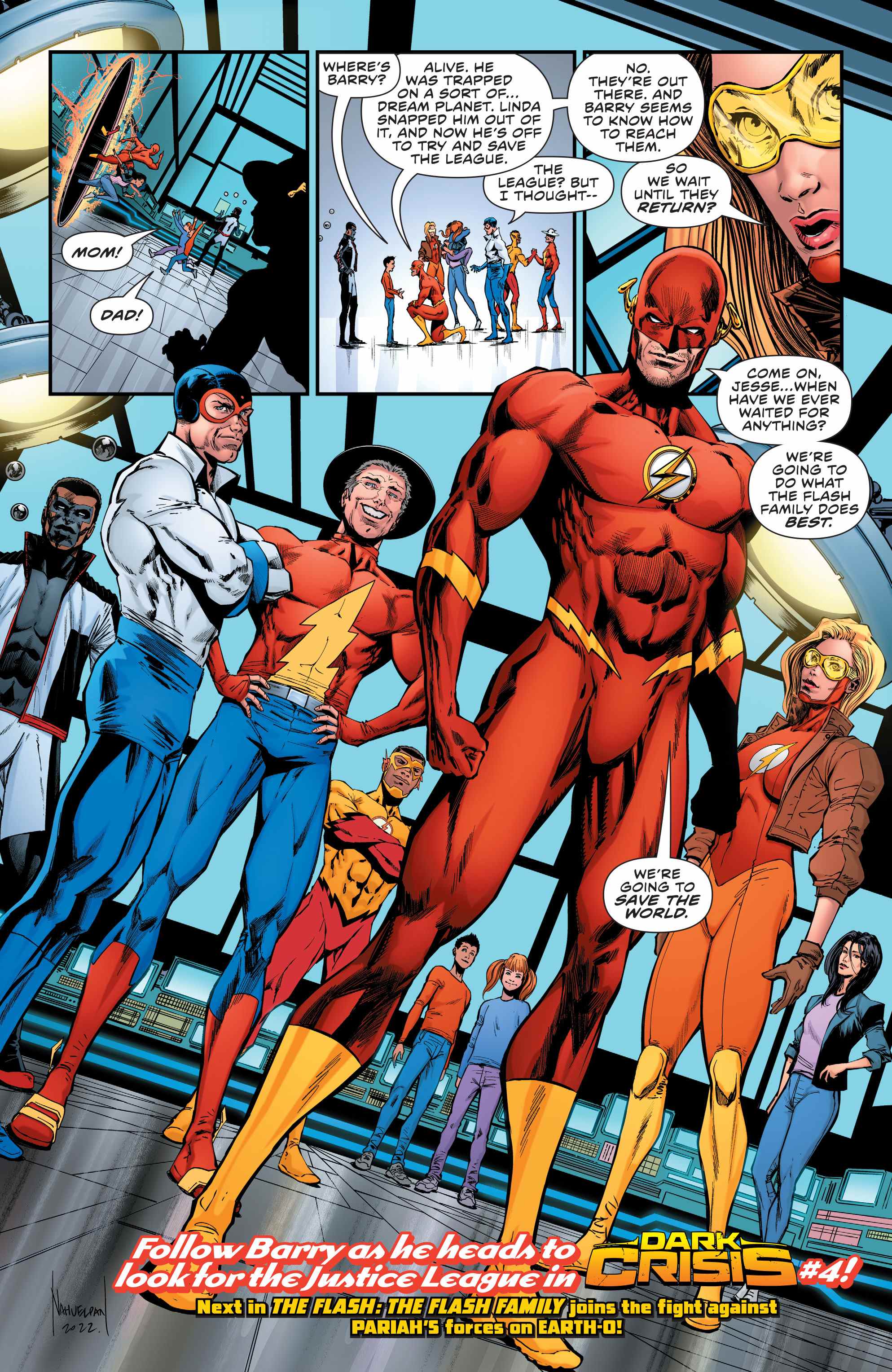 une page de The Flash #785