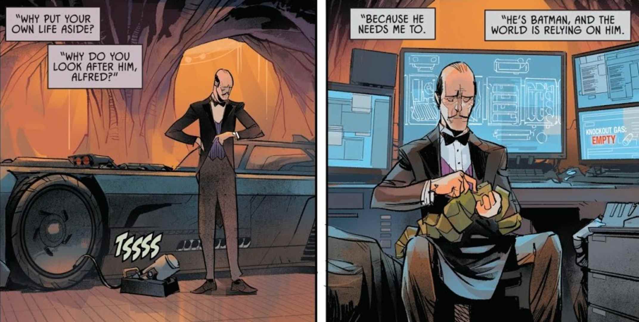 Emplois Alfred Pennyworth