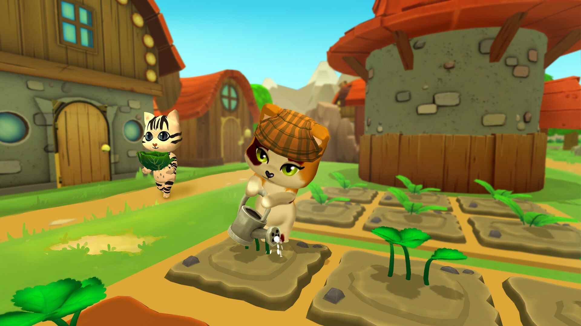 Les Sims 4 rencontrent Animal Crossing dans un nouveau jeu de gestion avec des chats
