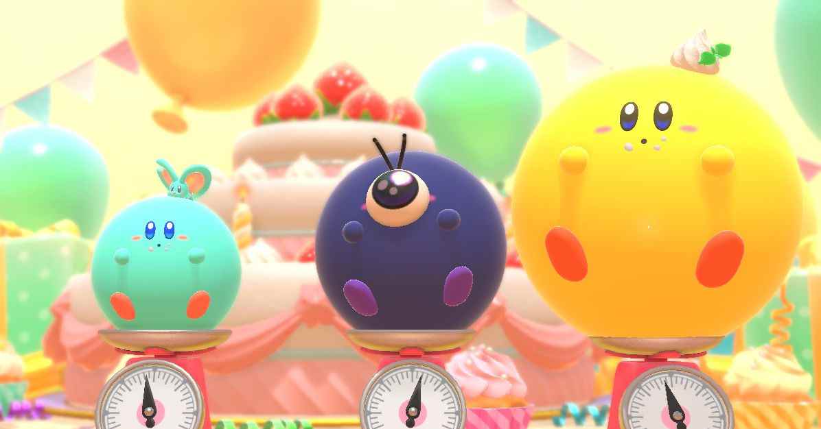 Kirby's Dream Buffet est la réponse froide de Nintendo à Fall Guys
