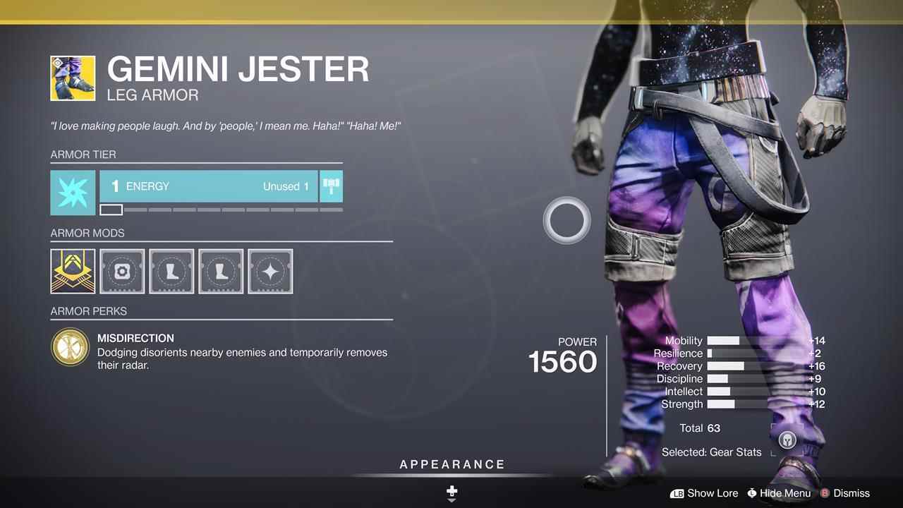 Gemini Jester est parfait pour le chasseur sournois en déplacement