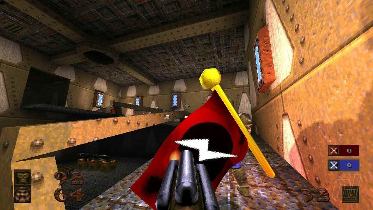 La quatrième mise à jour majeure de Quake ajoute le mod classique Capture The Flag
