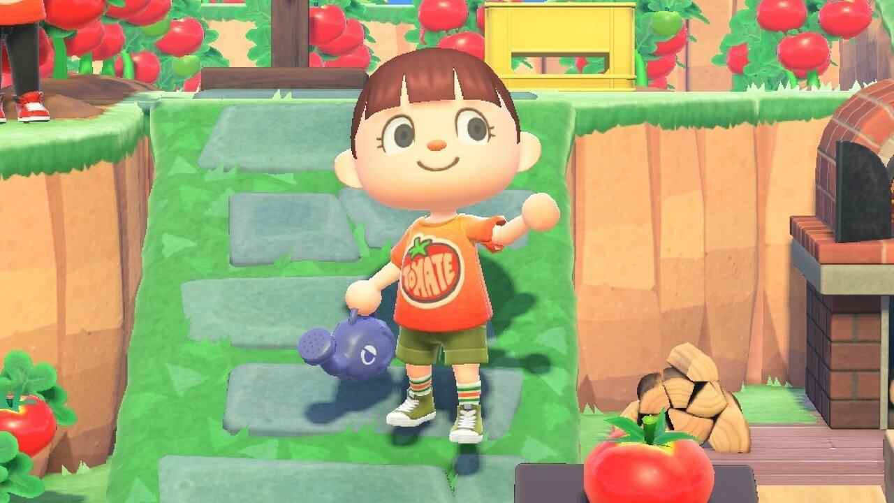 Animal Crossing: New Horizons célèbre le lancer de tomates avec un t-shirt à la tomate
