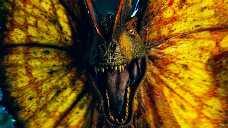 Jurassic World: Dominion - Voici de quoi était fait le crachat de dinosaure
