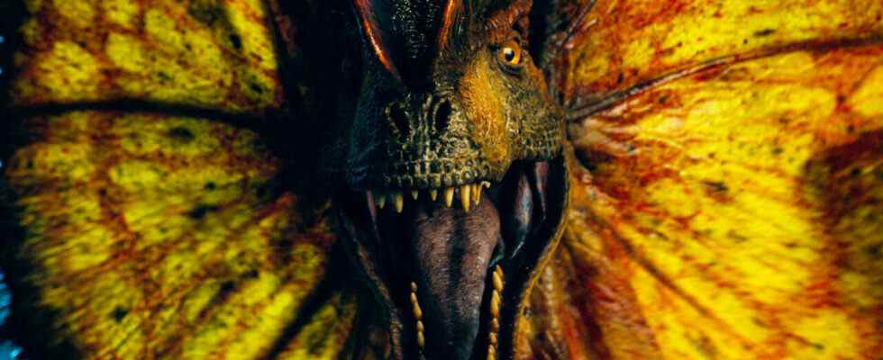 Jurassic World: Dominion - Voici de quoi était fait le crachat de dinosaure