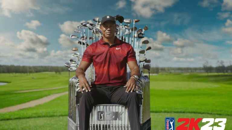 PGA Tour 2K23 annoncé avec Tiger Woods sur la couverture, Michael Jordan est un personnage jouable
