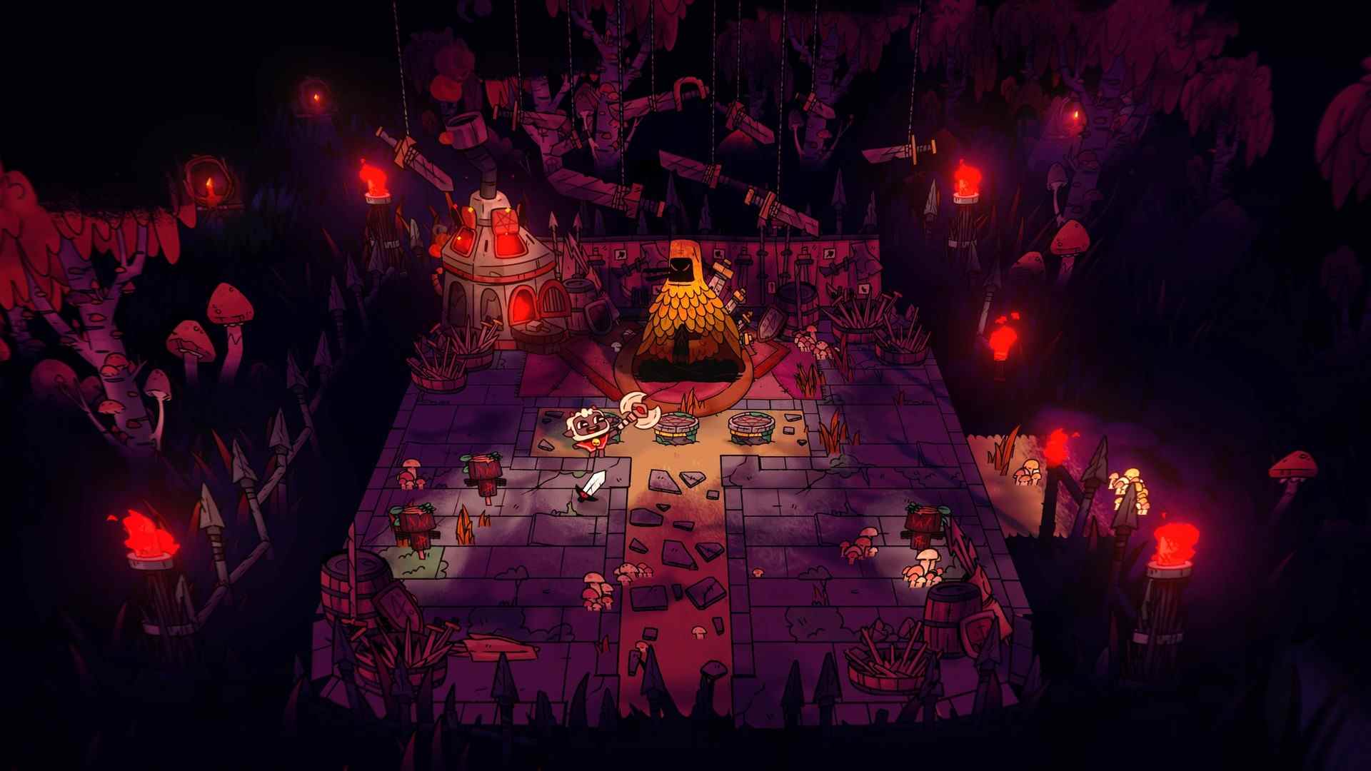 Cult of the Lamb, un roguelike croisé avec un simulateur culte