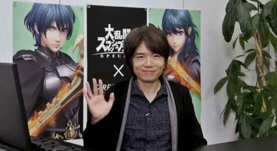 Masahiro Sakurai partage sa capture d'écran Final Smash Bros. Ultimate