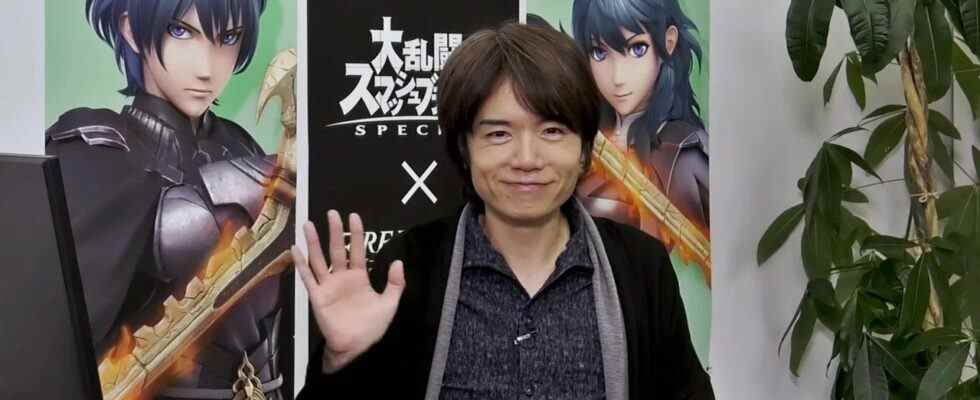 Masahiro Sakurai partage sa capture d'écran Final Smash Bros. Ultimate