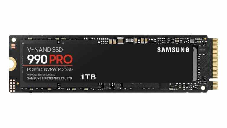 Samsung lance les SSD PCIe 4.0 de la série 990 Pro avec jusqu’à 7 450 Mo/s