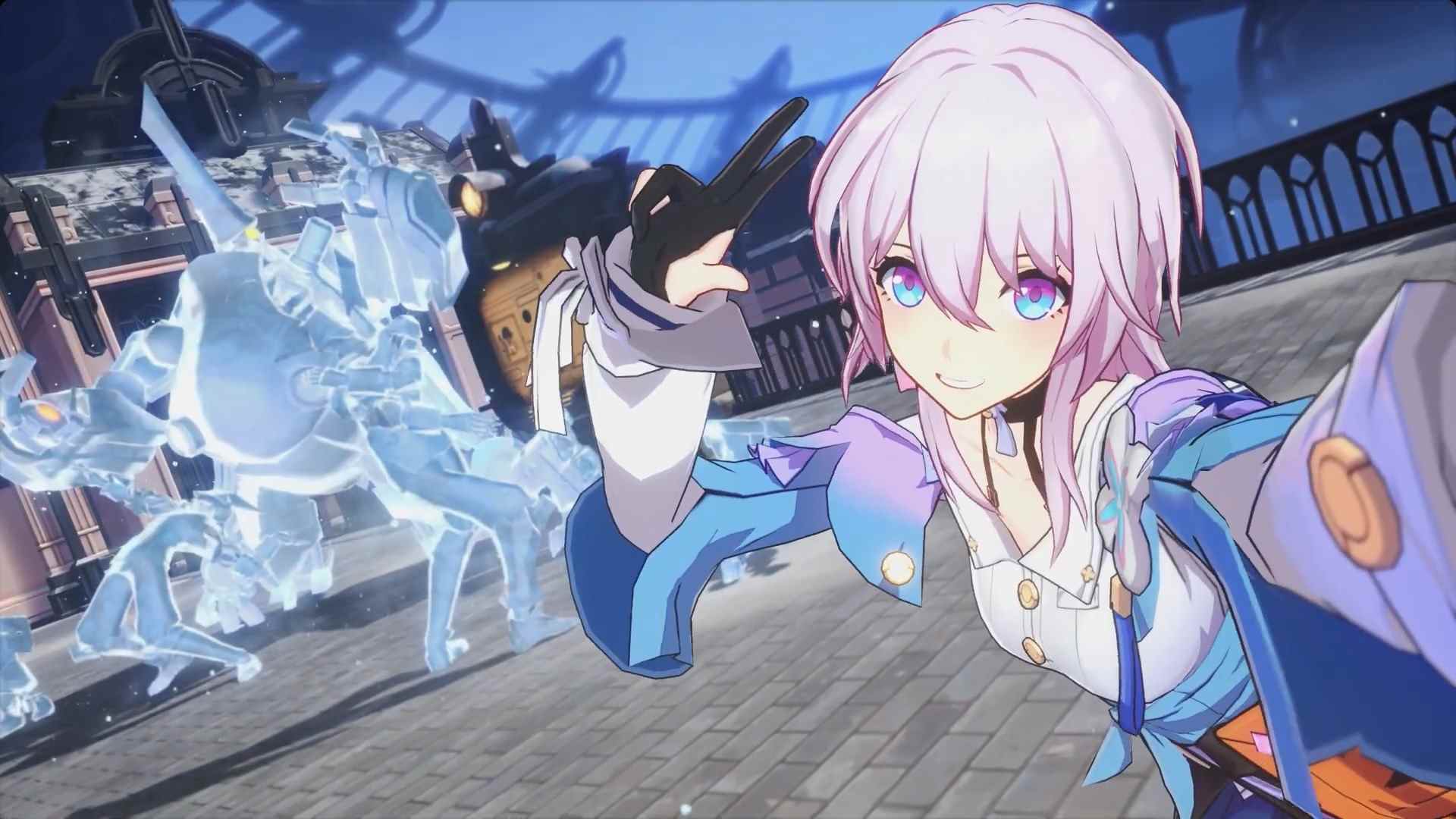 Honkai : le personnage de Star Rail du 7 mars prenant un selfie