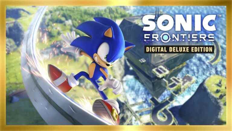 Sonic Frontiers Digital Deluxe Edition détaillée
