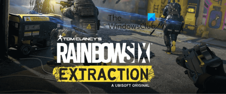 Rainbow Six Extraction ne se lance pas ou ne fonctionne pas sur PC