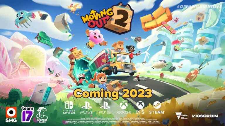 Moving Out 2 annoncé, arrive sur Switch
