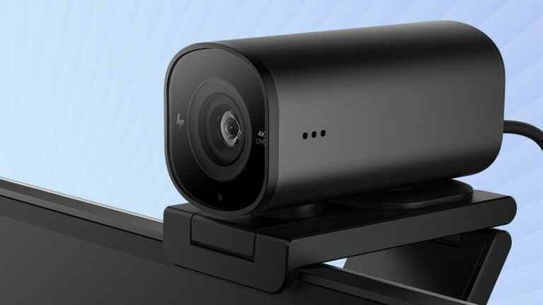 La nouvelle webcam 4K de HP est là pour améliorer vos appels vidéo