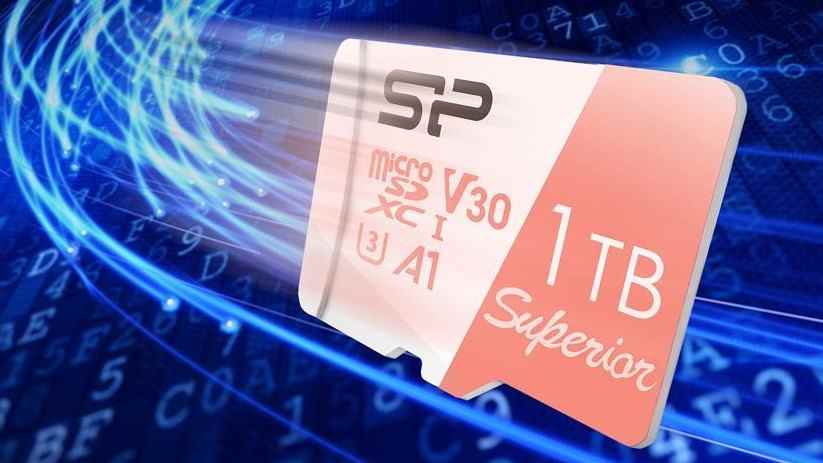 Carte SD supérieure Silicon Power 1 To