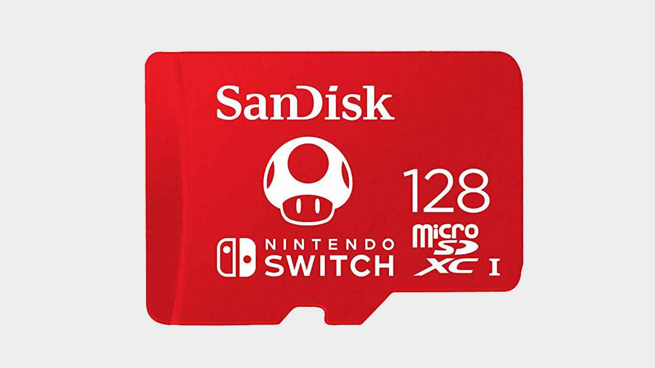 Carte SD SanDisk Super Mario Nintendo Switch