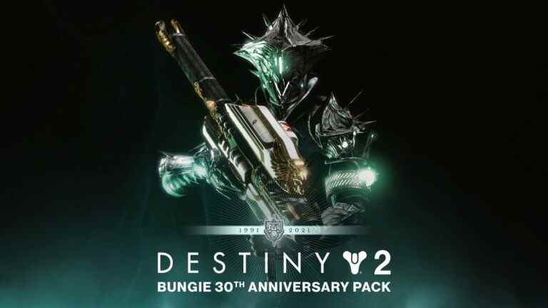 Pack Destiny 2 30e anniversaire gratuit pour les joueurs d’Epic Games Store