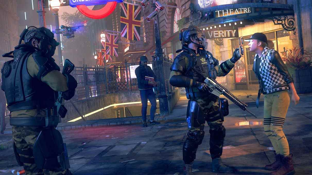 Capture d'écran de Watch Dogs Legion.