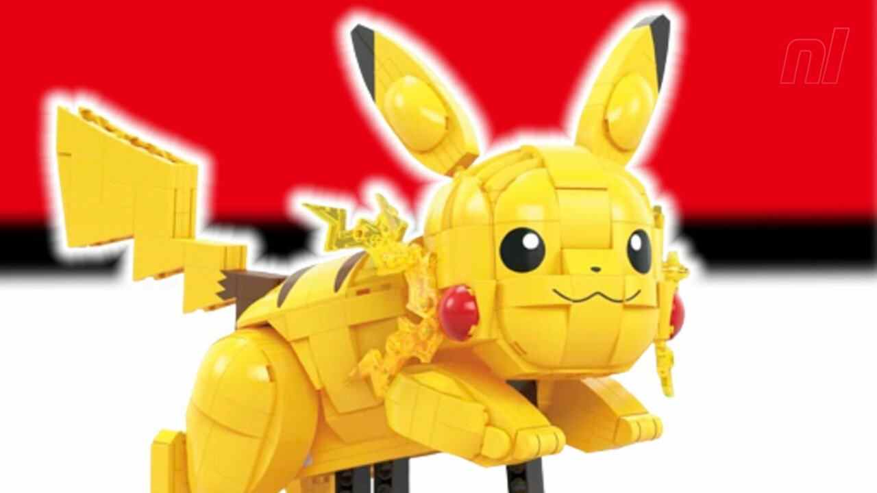 Mattel annonce un gros Pikachu à construire, et il a des jambes mobiles
