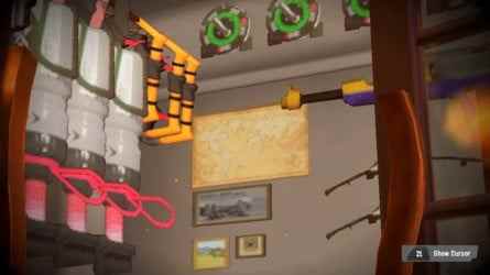 Splatoon 3 Ammo Knights Carte du monde en gros plan