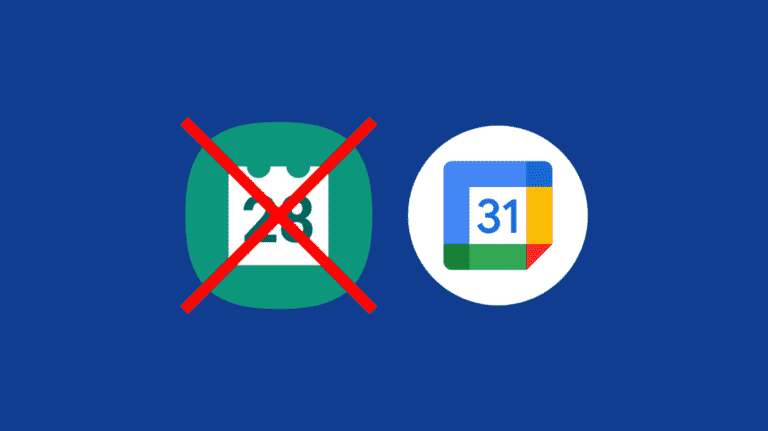 Comment se débarrasser du calendrier Samsung sur les téléphones Galaxy