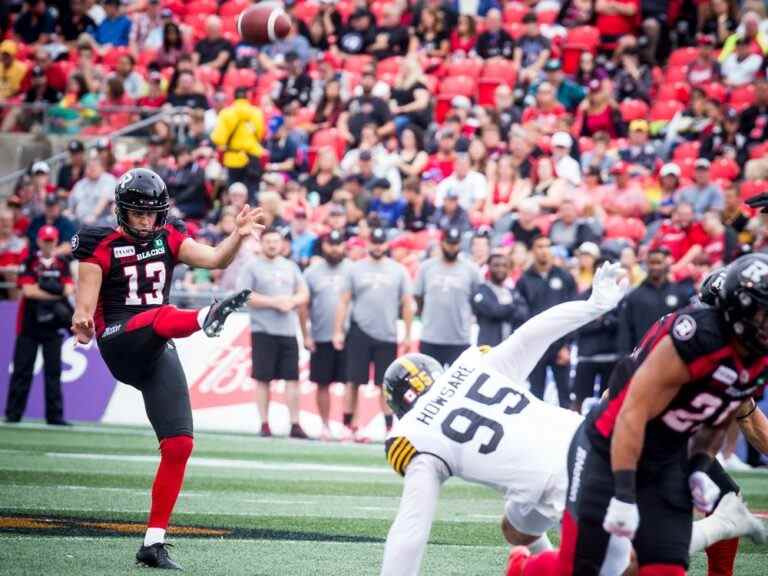 FOOT SOLDIER: Richie Leone des Redblacks s’efforce d’être le meilleur parieur de la LCF