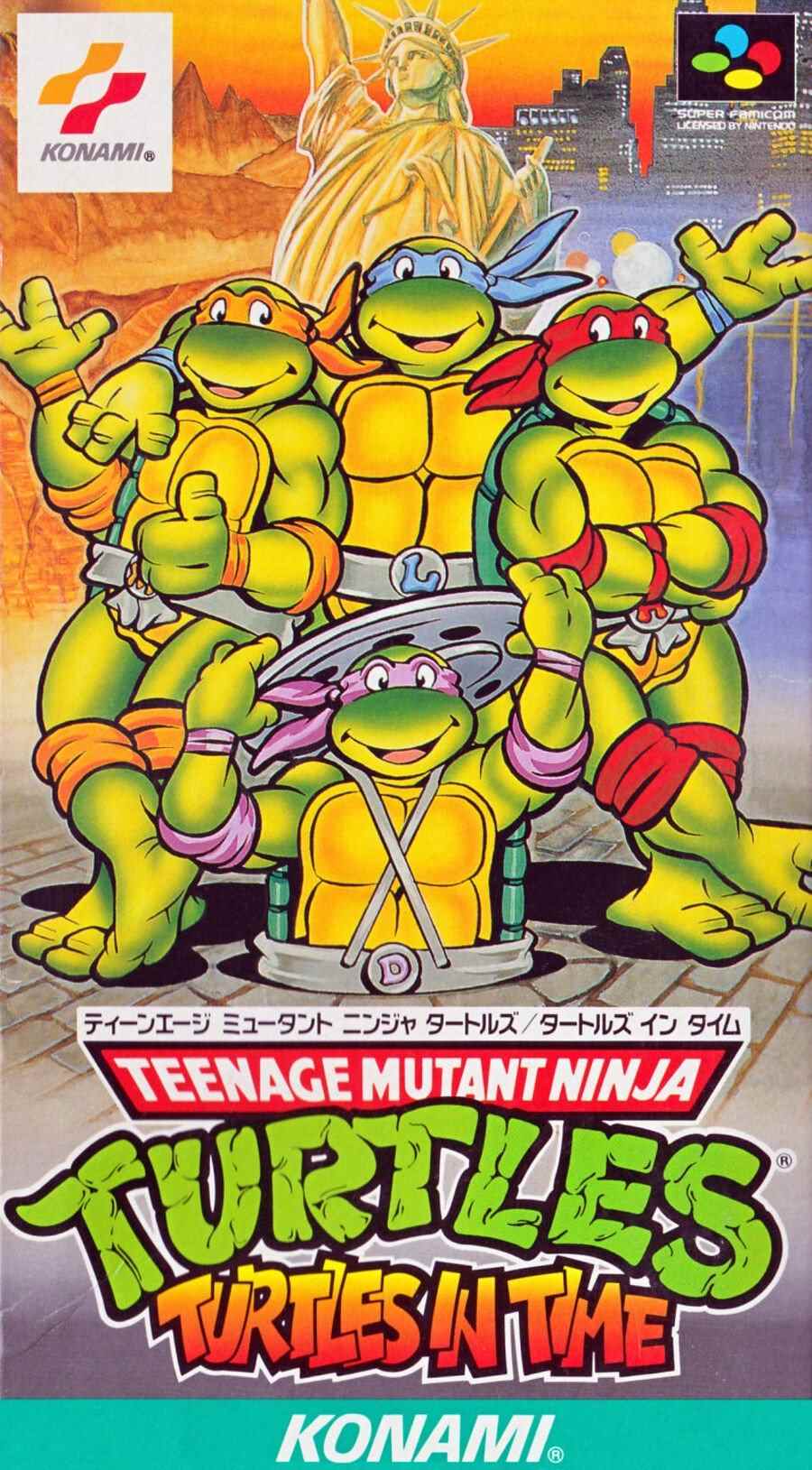 TMNT Tortues dans le temps Japon