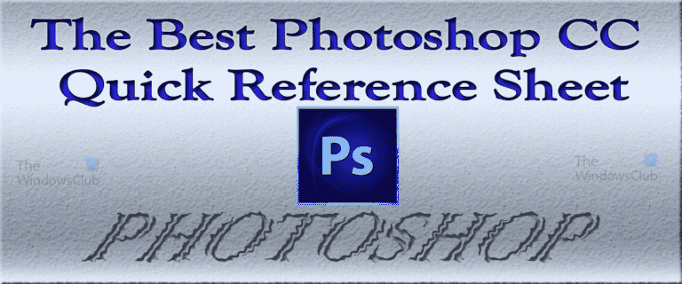 Meilleurs outils Photoshop CC et aide-mémoire de référence