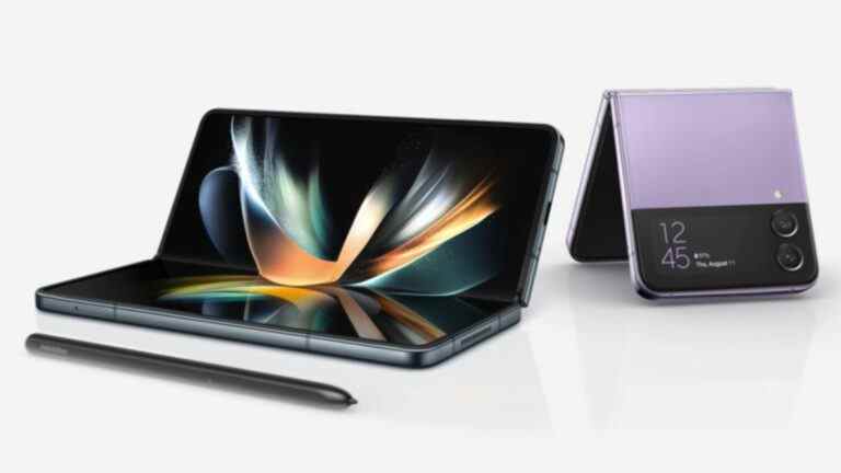 La grande vision de Samsung pour le Galaxy Z Fold 4 et le Galaxy Z Flip 4