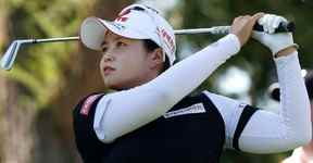 Hye-Jin Choi lors de sa dernière ronde à l'Omnium féminin CP au Ottawa Hunt & Golf Club dimanche.