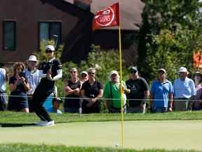 Narin An lors de sa dernière ronde à l'Omnium féminin CP au Ottawa Hunt & Golf Club dimanche.