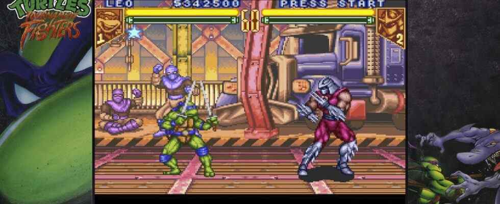 Comment le jeu en ligne a été décidé pour TMNT: The Cowabunga Collection