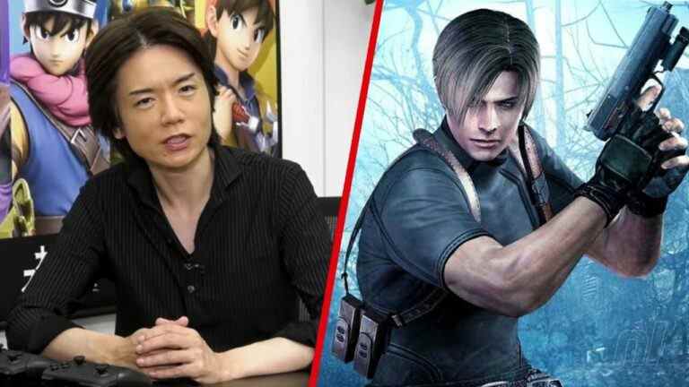 Aléatoire: Masahiro Sakurai a été le premier à louer le système de caméra de Resident Evil 4
