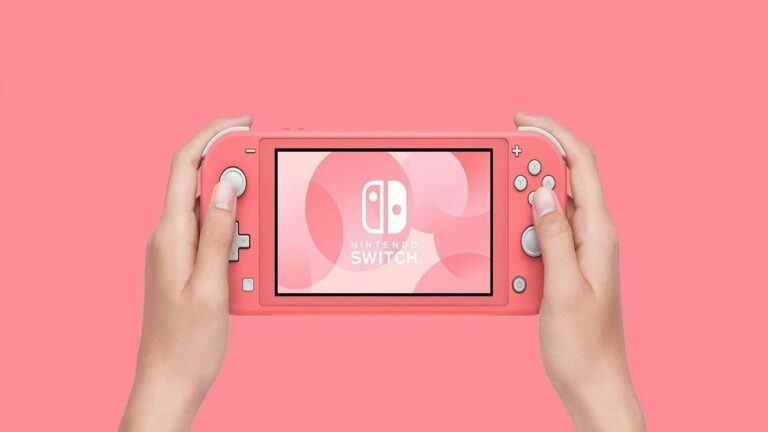 Aléatoire: Coral Switch Lite a été inspiré par Animal Crossing: New Horizons
