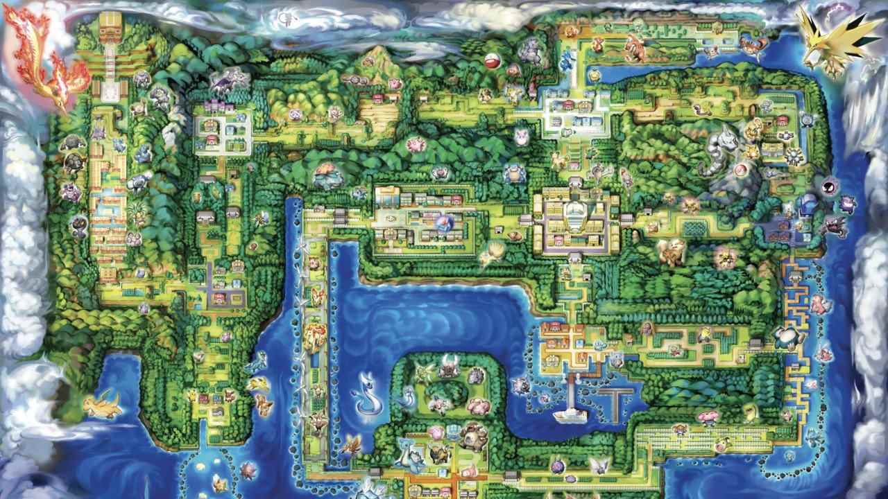 Aléatoire: le projet Pixel Art pour repenser la région de Kanto de Pokémon est terminé
